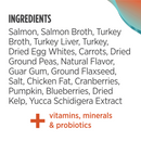 Canned Cat Food - Minced Salmon & Turkey Recipe in Gravy