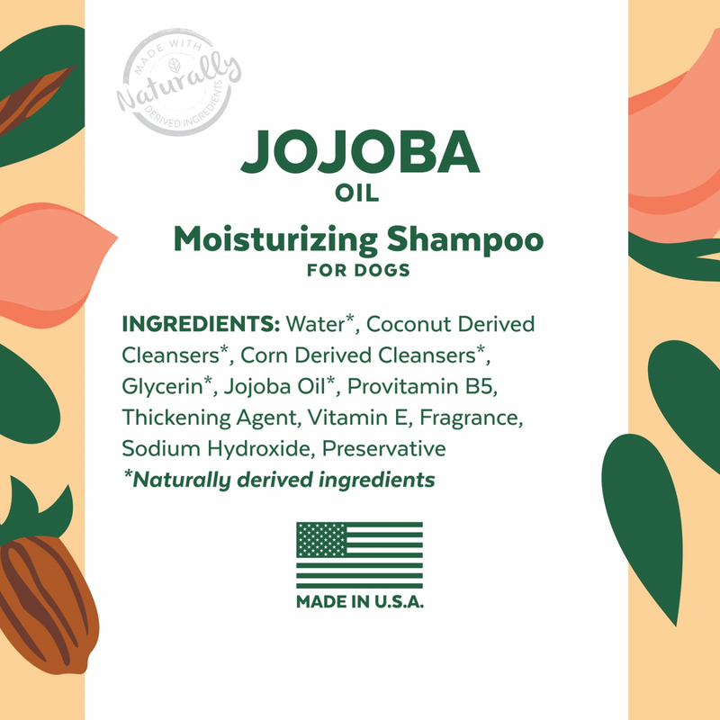 Dog Shampoo - ESSENTIALS - Jojoba Oil Control - 16 fl oz