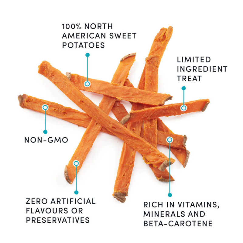 Natural Dog Treat - Sweet Potato Fries - 280 g