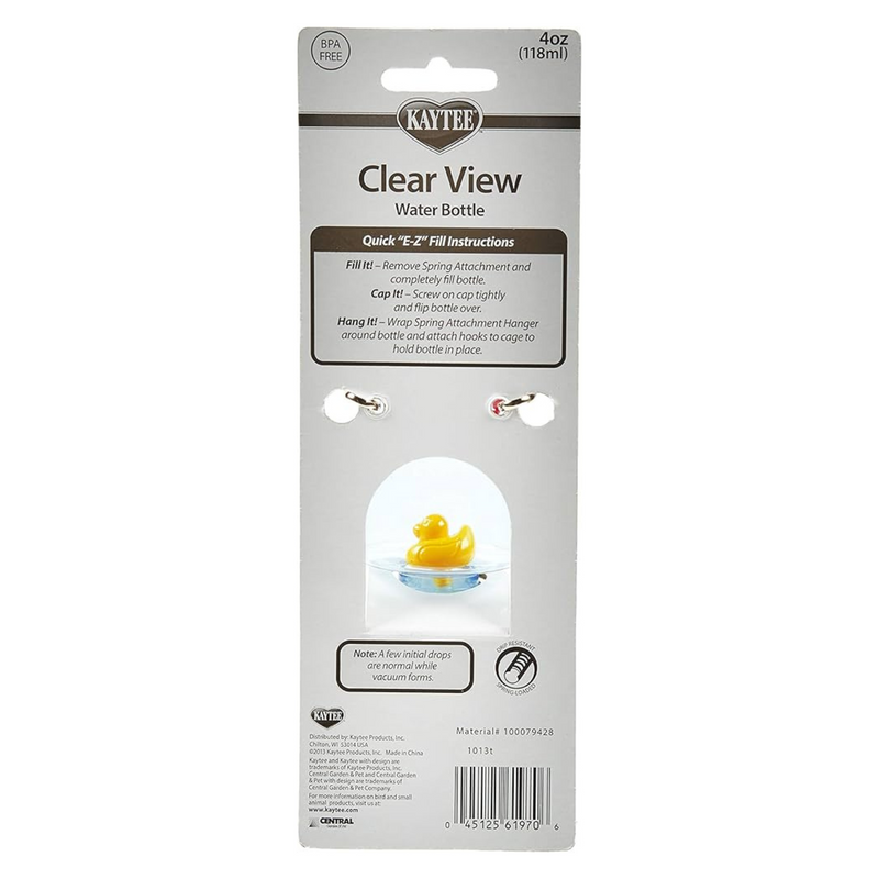 Kaytee clear view water bottle hot sale