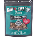 Freeze Dried Treat for Dogs & Cats - RAW REWARDS - Chicken Heart