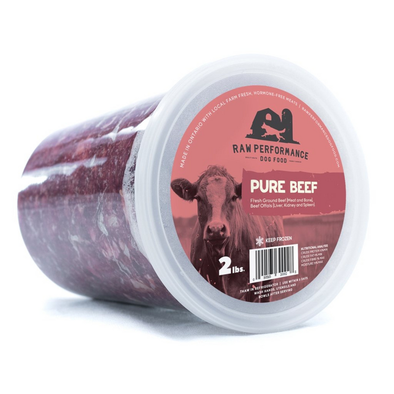 Frozen Raw Food - Pure Beef