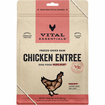 Freeze Dried Dog Food - Chicken Entree - Mini Nibs