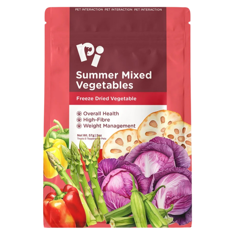 Freeze Dried Food Dog & Cat Food Topper - Summer Mixed Vegetable - 57 g