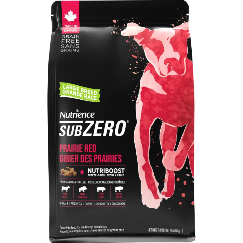 Dry Dog Food - SUBZERO - Prairie Red - Large Breed - 10 kg