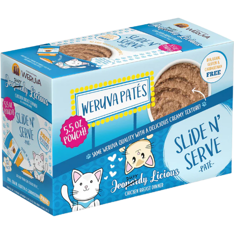 Slide N' Serve - 猫咪妙鲜包 - Jeopurrdy Licious - 鸡胸肉肉酱