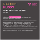 Wet Cat Food Topper - SOLUTIONS - Fussy - Tuna Recipe in Broth