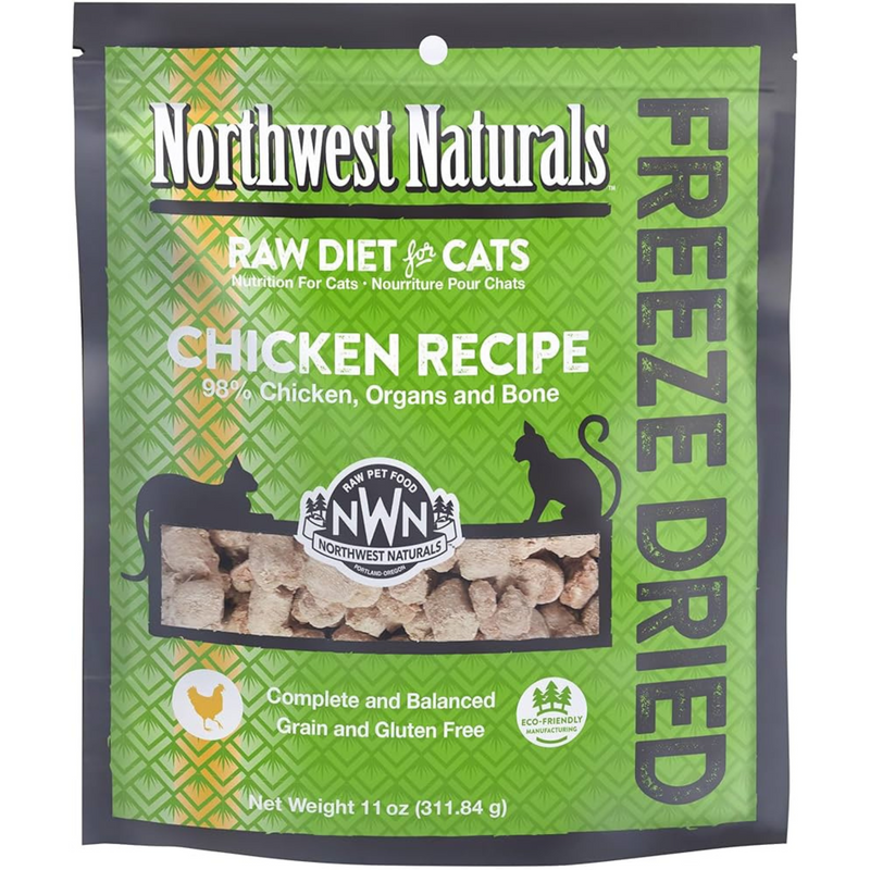 Freeze Dried Cat Food - Nibbles - Chicken Recipe - 11 oz