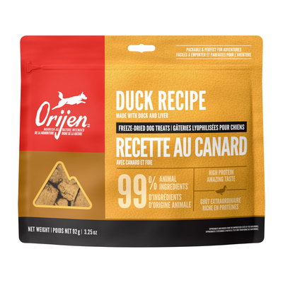 Freeze Dried Dog Treat - Duck Recipe - 92 g