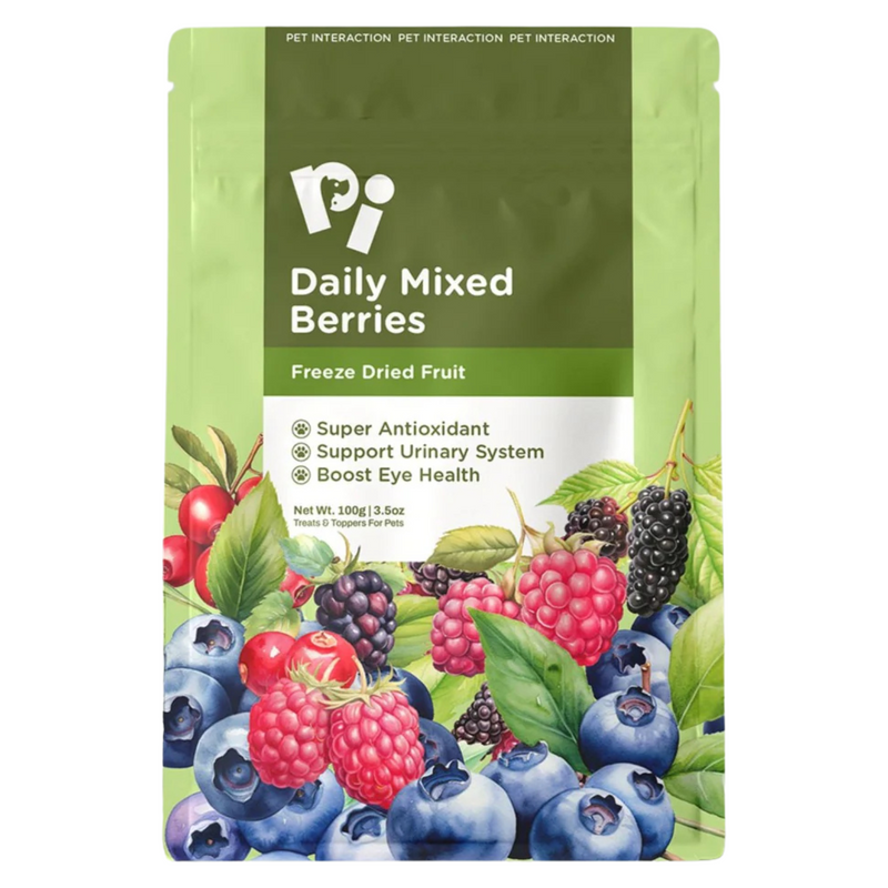 Freeze Dried Food Dog & Cat Food Topper - Daily Mixed Berries - 100 g