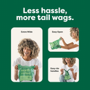 Easy-Tie Handle Poop Bags, 120 ct