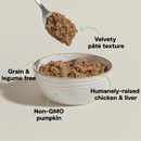 Canned Cat Food - Grain Free Harvest Chicken Pâté
