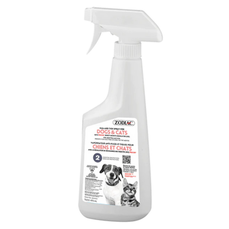 Flea & Tick Spray For Dogs & Cats - with PRECOR® Insect Growth Regulator (IGR)
