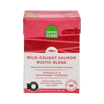 Wet Cat Food - Wild Caught Salmon Rustic Blend