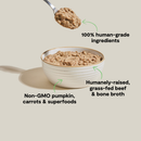 Nourriture de chat humide, mélange rustique de boeuf à base de gazon, 5,5 oz