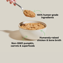 Food chat humide - Mélange rustique au poulet et au saumon - 5.5 oz