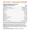 Dog & Cat Supplement - Kelp Help Powder (+Omegas)