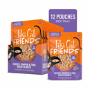 Wet Cat Food - Friends - Minced Chicken, Pumpkin & Tuna in Broth