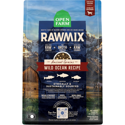 Dry Dog Food - RawMix - Wild Ocean Recipe - Ancient Grains
