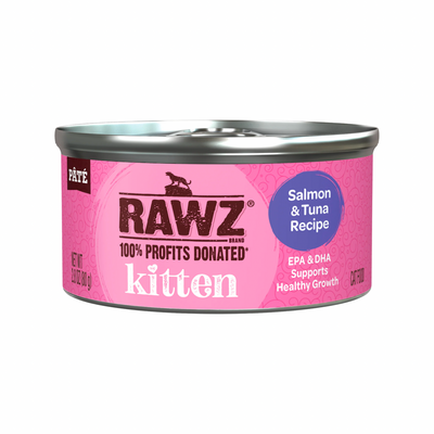 Canned Cat Food - Kitten - Salmon & Tuna Pâté