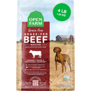 *(Please Use By 2026-12-30)* Dry Dog Food - Grain Free Grass Fed Beef Recipe - 4 Lb
