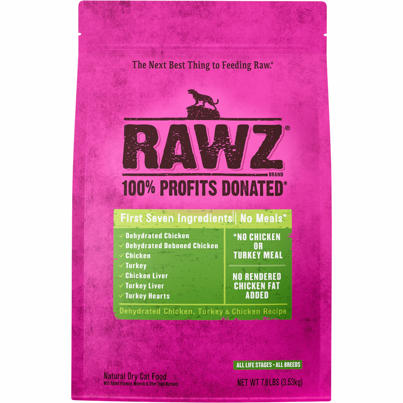 无肉粉猫干粮 - 鸡肉，脱水火鸡 & 鸡肉配方