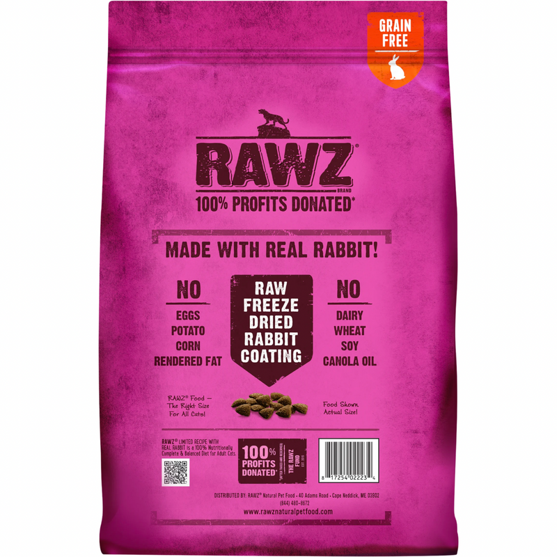 成年猫干粮 - 单一肉配方 - 真兔肉配方 + 冻干兔肉包裹