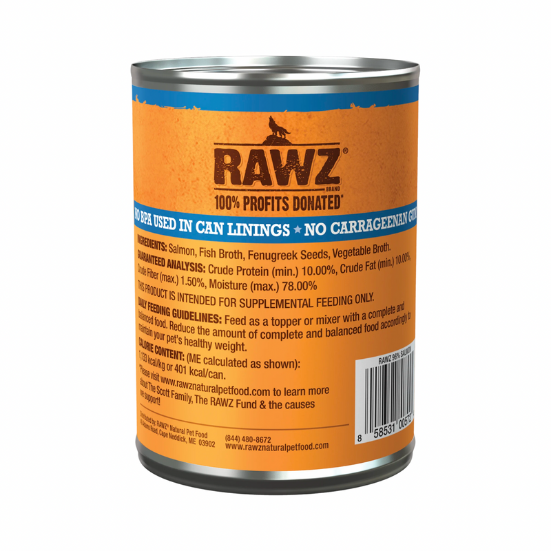 辅食狗罐头 - 96%三文鱼配方