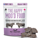 *(Please Use By 2027-01-19)* Dog & Cat Treat - The Happy Moo'D Food - Premium Dehydrated Protein Beef Liver - 90 g