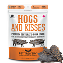 Dog & Cat Treat - Hogs & Kisses - Premium Dehydrated Protein Pork Liver
