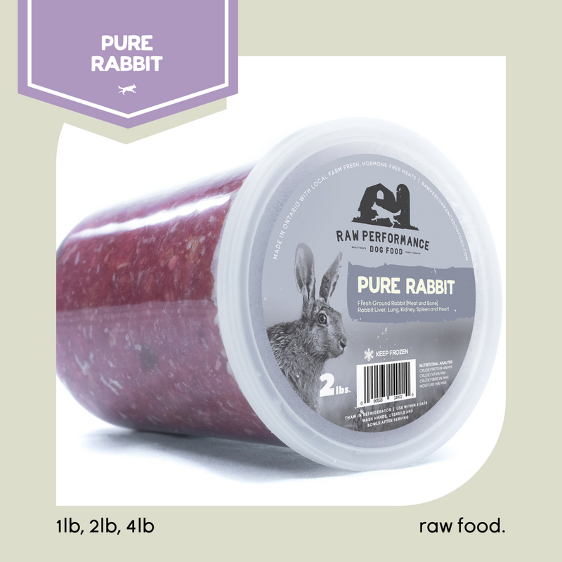 Frozen Raw Food - Pure Rabbit