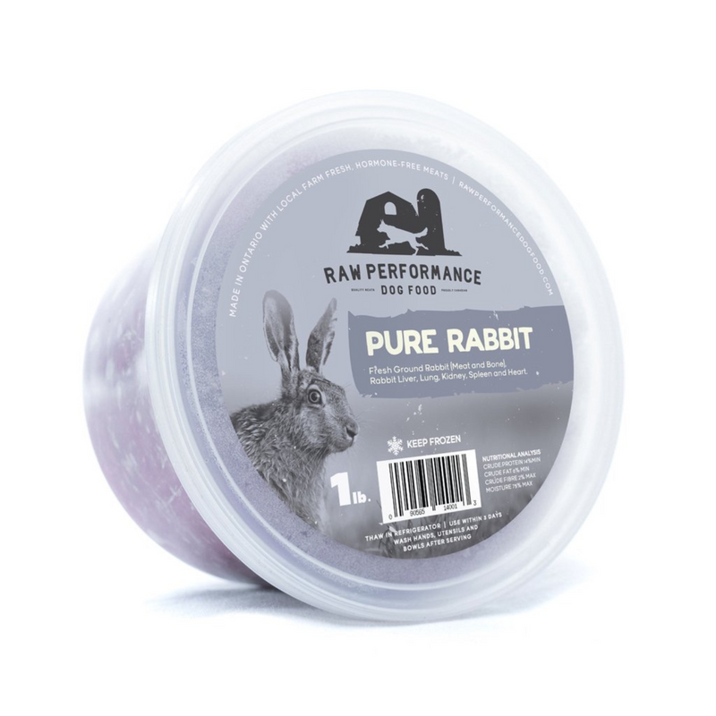 Frozen Raw Food - Pure Rabbit