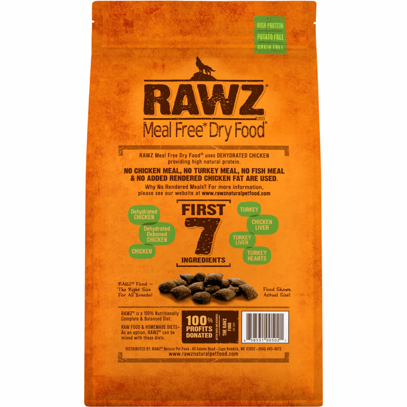 Dry Dog Food - Meal Free Dehydrated Chicken, Turkey & Chicken Recipe