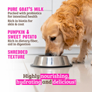 Canned Dog Food - SHREDS - Beef, Pumpkin, Sweet Potato & Goat's Milk