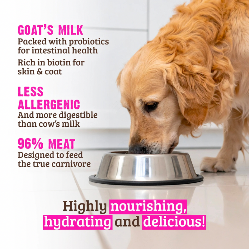 狗罐头 - 96%牛肉牛肝山羊奶配方