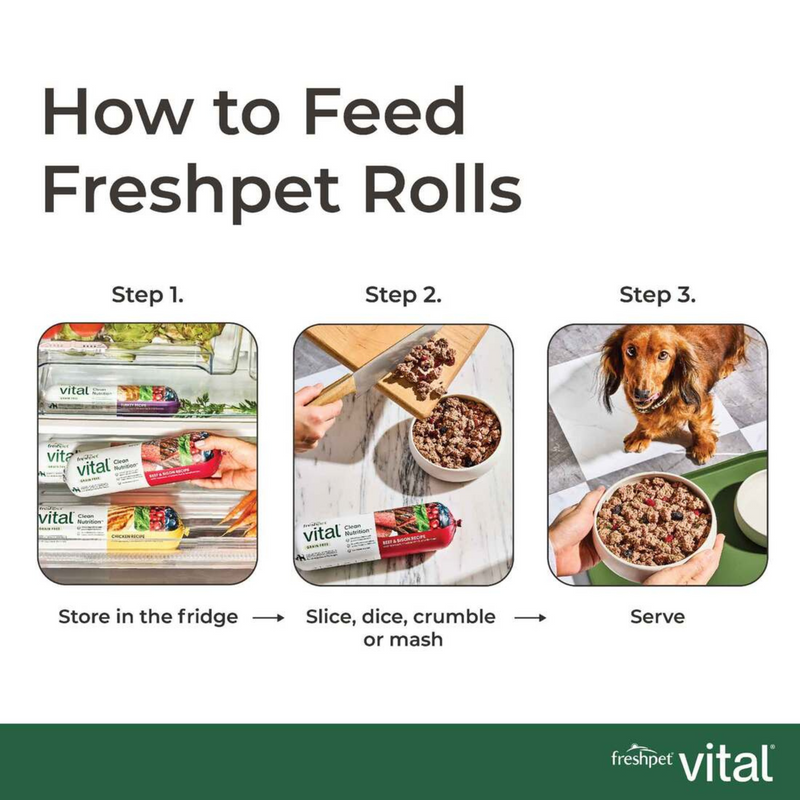 Aliments pour chiens cuits - Vital - Recette de dinde sans céréales - 2 lb