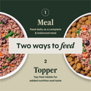 Frozen Raw Dog Food - FreshRaw Meals - Cage Free Turkey Recipe - Adult