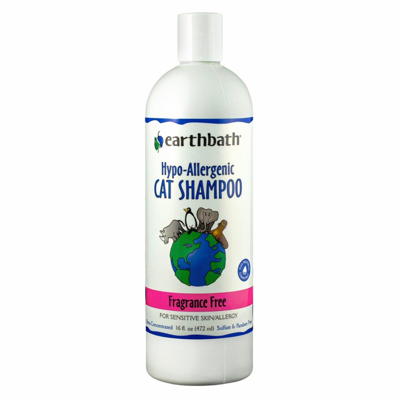 *Little Damaged* Cat Shampoo - Hypoallergenic (Fragrance Free) - 16 fl oz (A Little Leak) *Pickup Only*