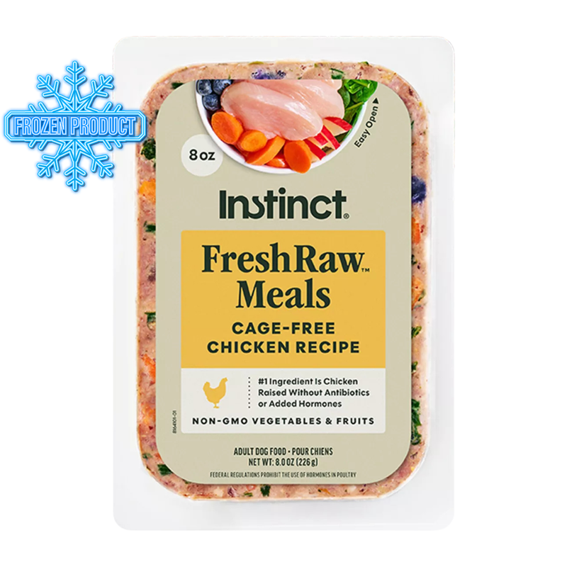 *(Please Use By 2026-11-28/ 2026-12-01)* Frozen Raw Dog Food - FreshRaw Meals - Cage Free Chicken Recipe - Adult