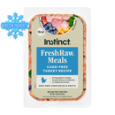 Frozen Raw Dog Food - FreshRaw Meals - Cage Free Turkey Recipe - Adult