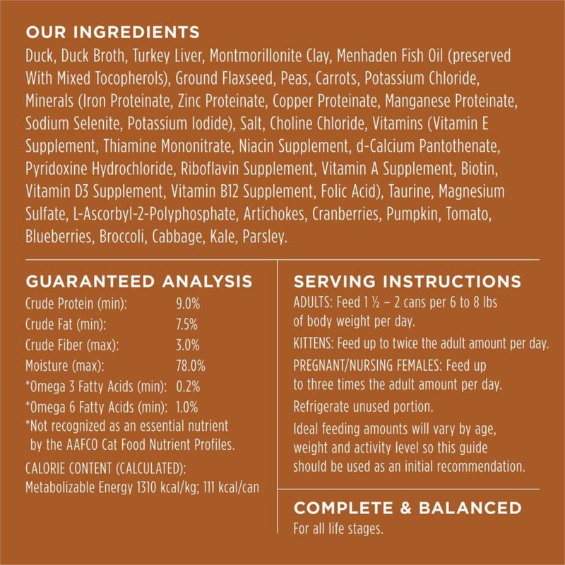 猫罐头 - 原版 - 鸭肉配方