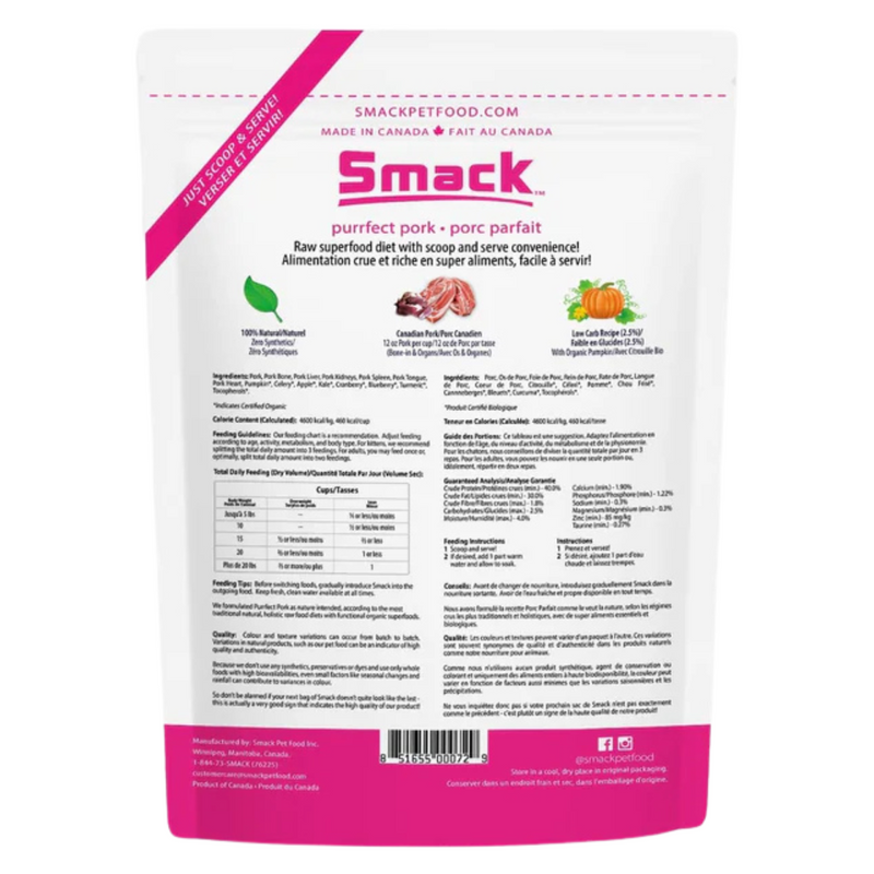 Dehydrated Raw Super Cat Food - Purrfect Pork