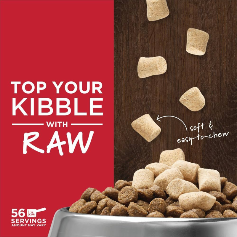 Freeze Dried Dog Food Topper - RAW BOOST MIXERS - All Natural Beef Recipe