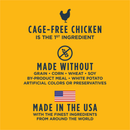 Alimentation sèche pour chiens - Boost cru - Receau de poulet réel