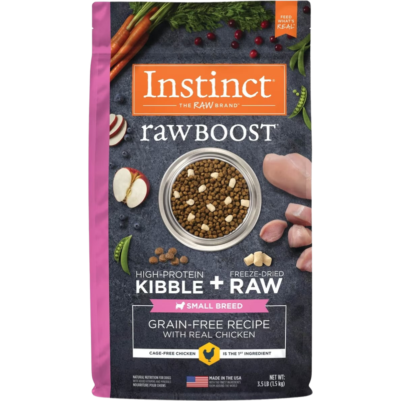 Dry Dog Food - RAW BOOST - Real Chicken Recipe - Small Breed