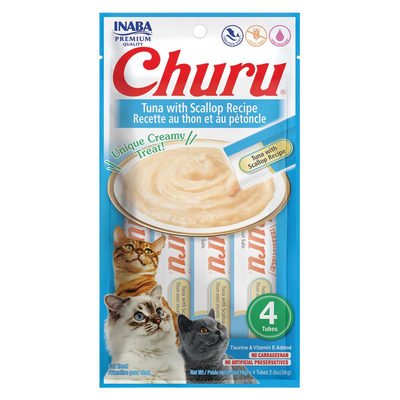 Creamy Cat Treat - CHURU - Tuna with Scallop Recipe