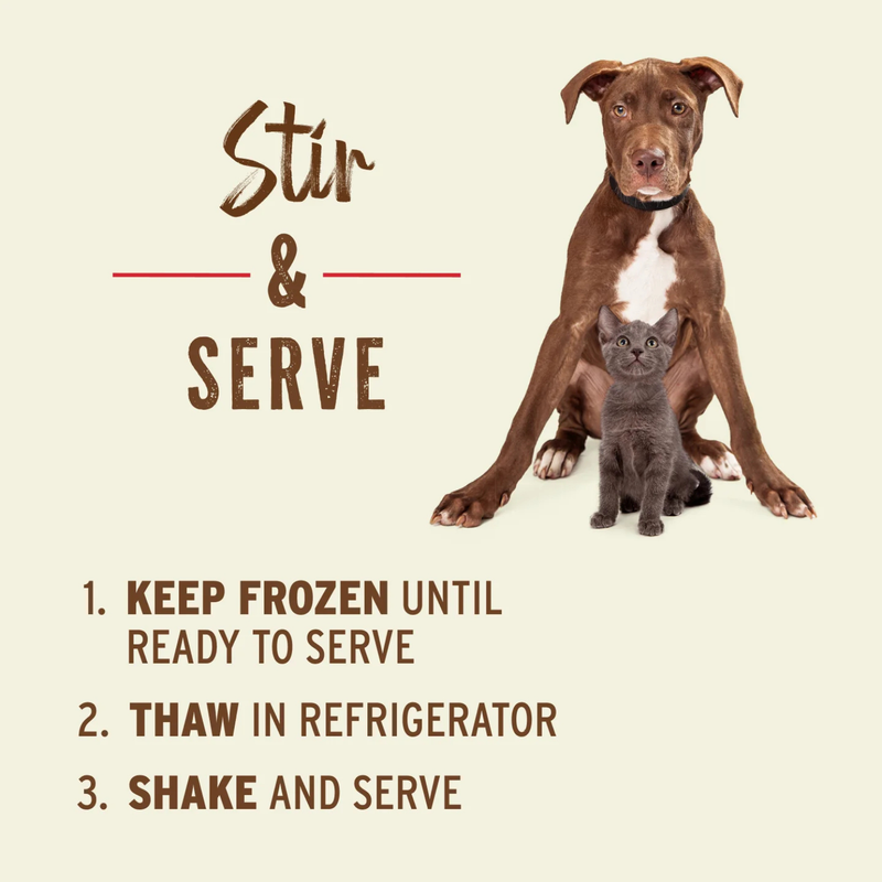 猫犬通用冰鲜配菜 - 有机甘蓝 - 16盎司