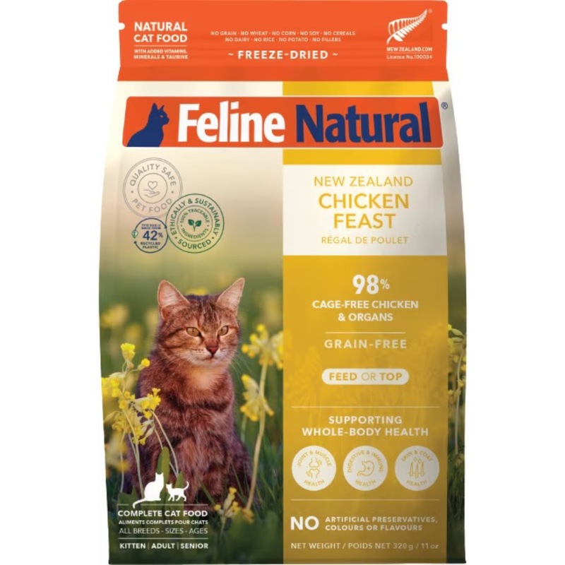 Freeze Dried Cat Food - Chicken Feast