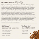 Dry Cat Food - FOUR STAR - Hasen Duckenpfeffer Recipe