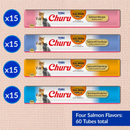 Creamy Cat Treat - CHURU - 60 ct Salmon Variety Box